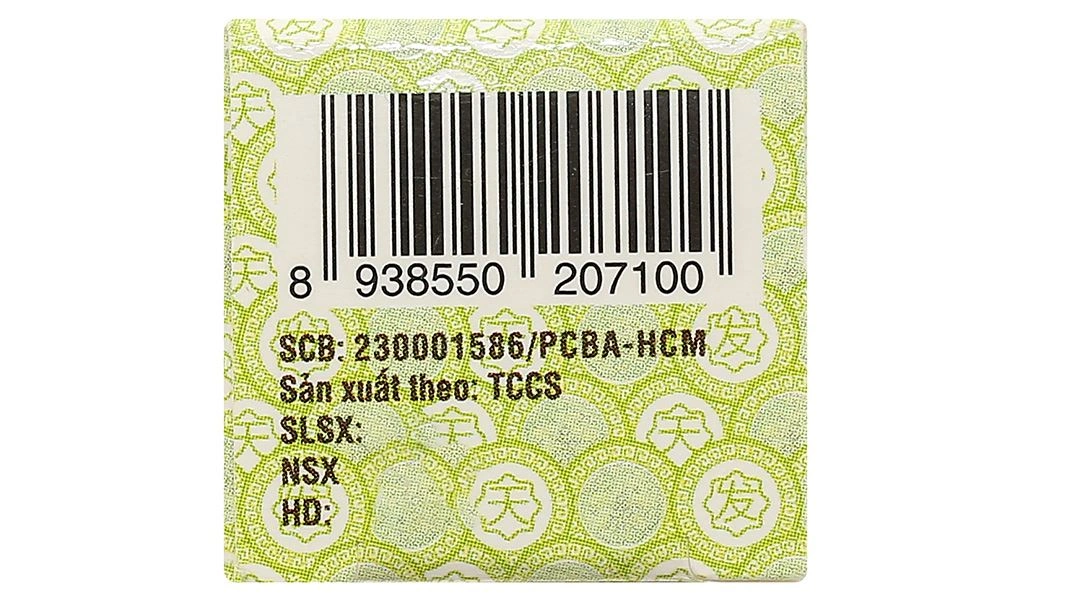 Dầu Sâm Nhị Thiên Đường hỗ trợ điều trị cảm mạo, phong hàn, sổ mũi chai 10ml - 6