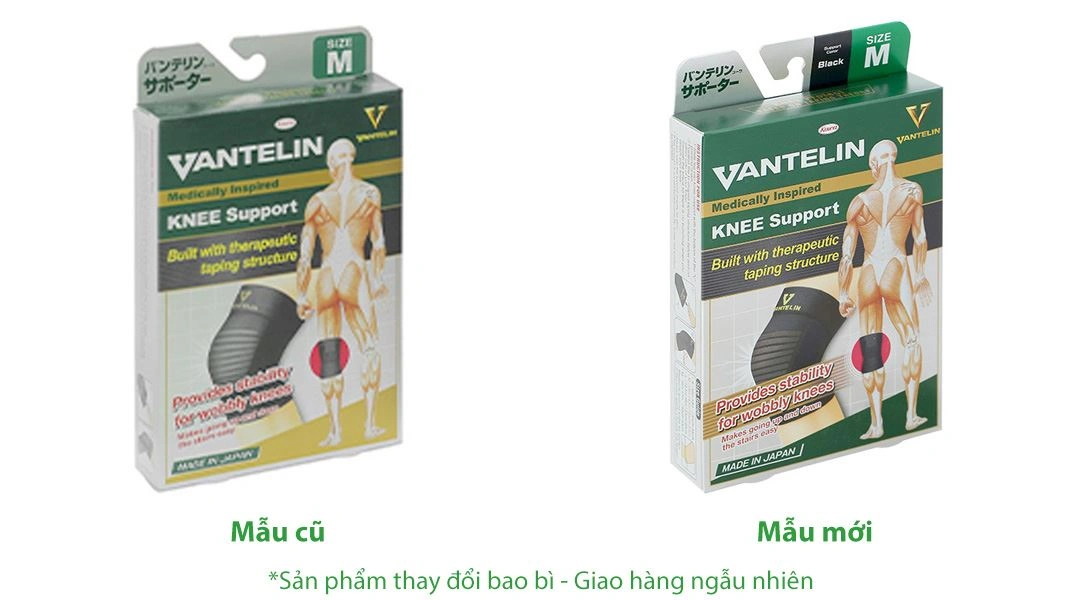 Đai bảo vệ đầu gối Vantelin Knee Support size M - 