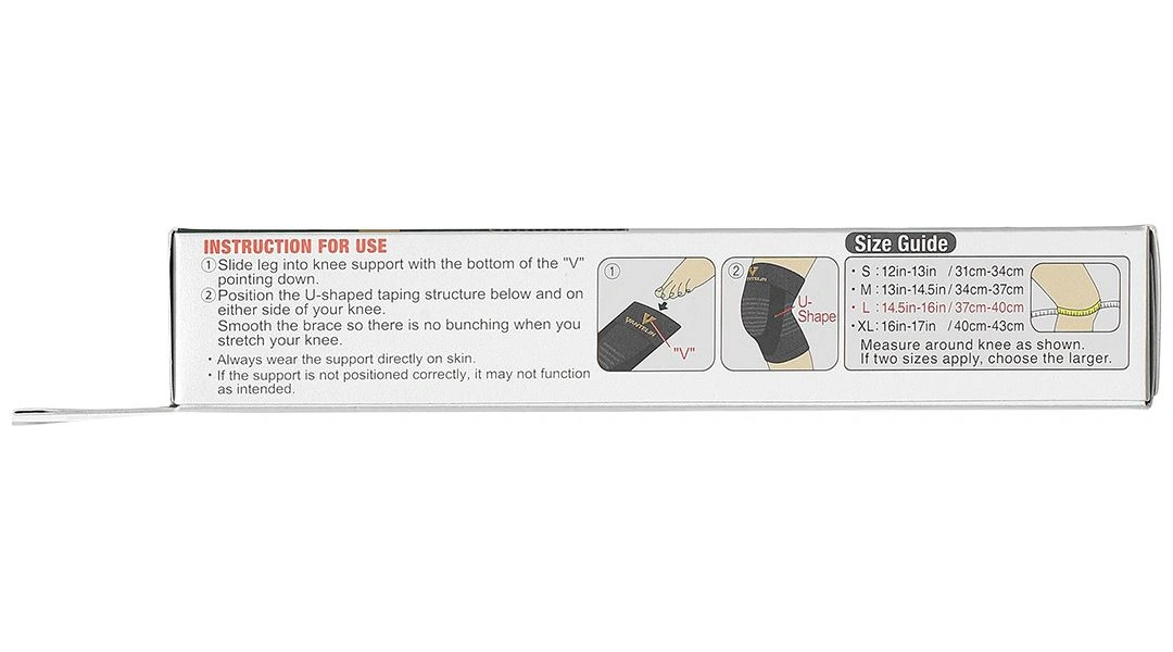 Đai bảo vệ đầu gối Vantelin Knee Support size M - 20