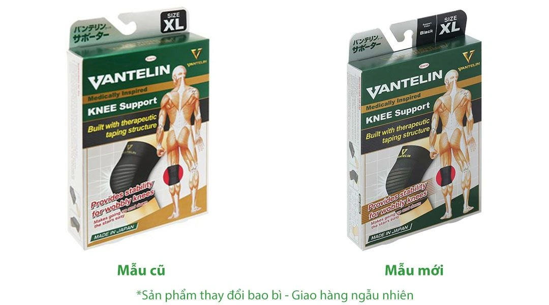 Đai bảo vệ đầu gối Vantelin Knee Support size M - 35