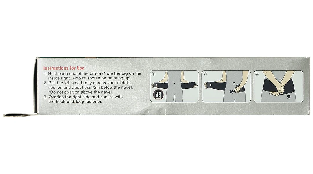 Đai lưng - cột sống Vantelin Back Support size L - 19