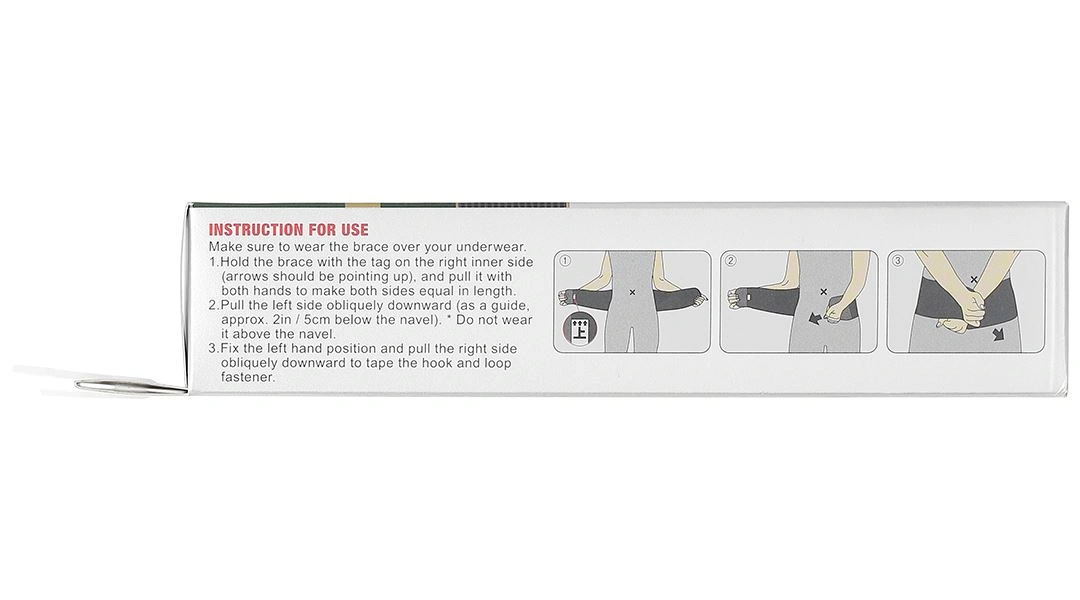 Đai lưng - cột sống Vantelin Back Support size L - 35