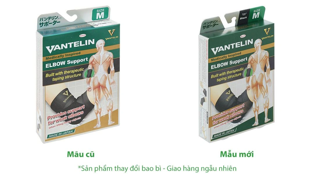 Đai bảo vệ khuỷu tay Vantelin Elbow Support size S - 15