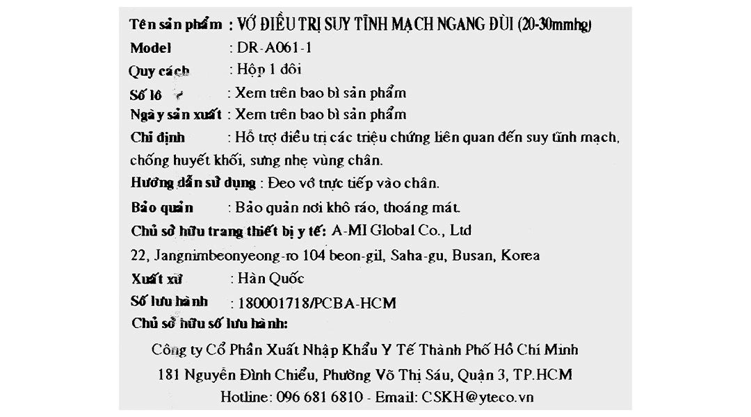 Vớ đùi y khoa Dr. Med DR-A061-1 size M - 6