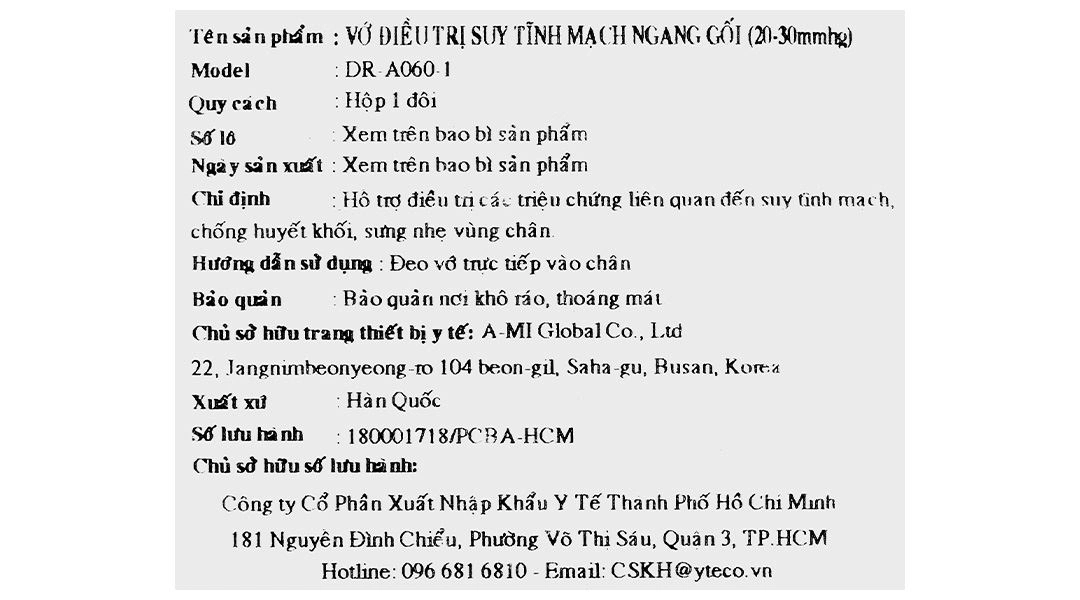 Vớ gối y khoa Dr. Med DR-A060-1 size L - 24