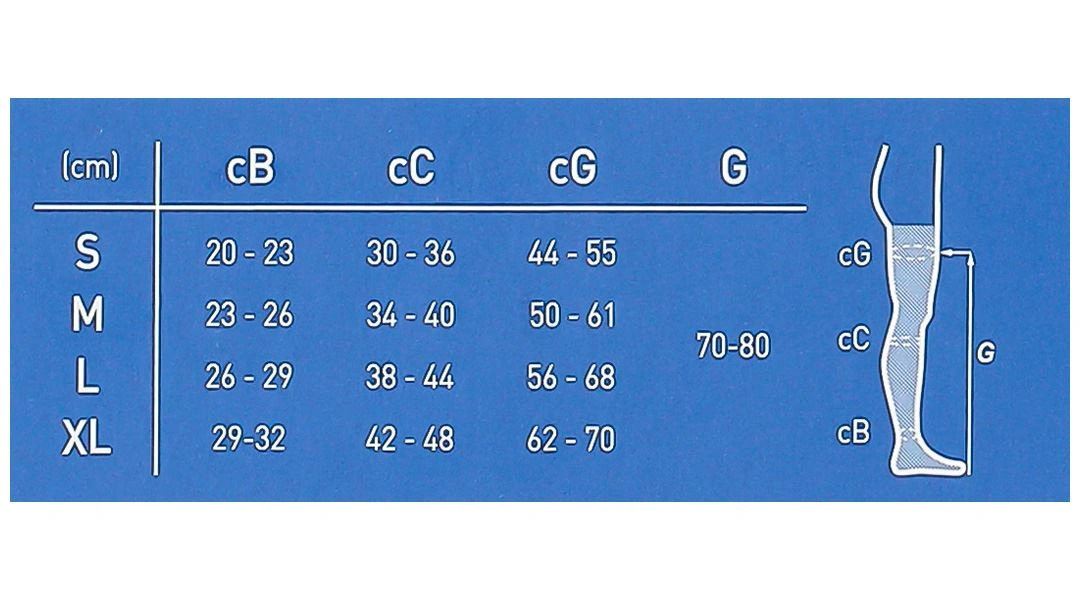 Vớ gối y khoa Dr. Med DR-A060-1 size L - 13