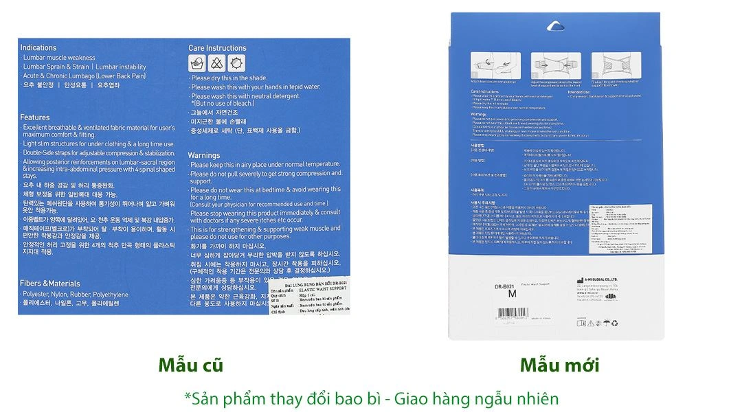 Đai lưng bụng Dr. Med DR-B021 size M - 