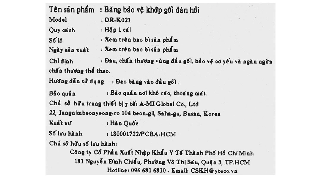 Bao đeo đầu gối Dr. Med DR-K021 size S - 32