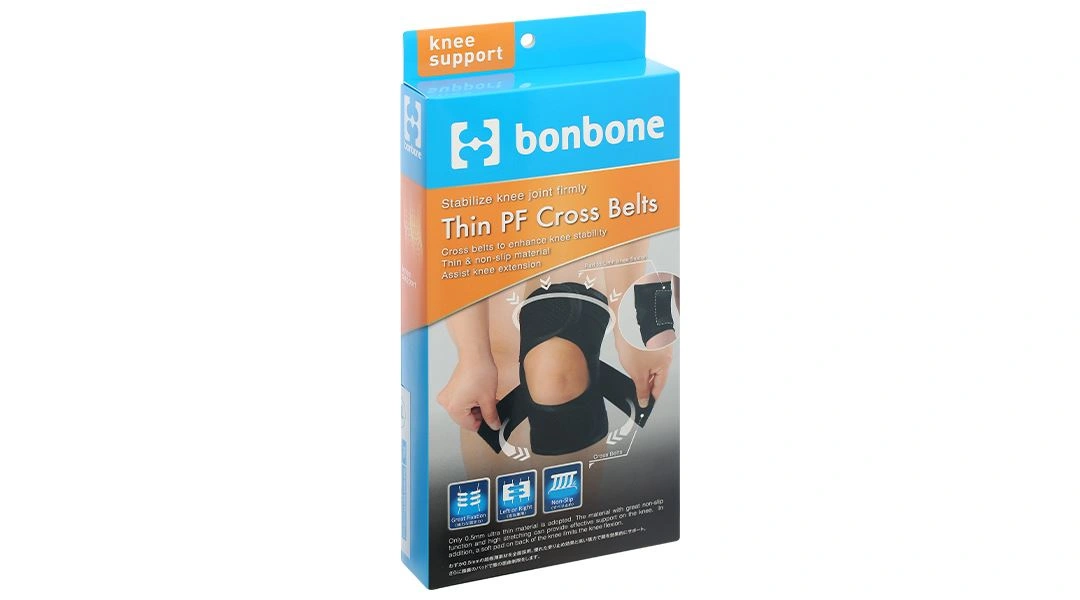 Đai đầu gối Bonbone Thin PF Cross Belt size M-L - 4