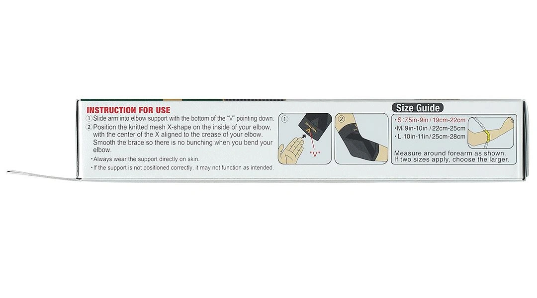 Đai bảo vệ khuỷu tay Vantelin Elbow Support size S - 8