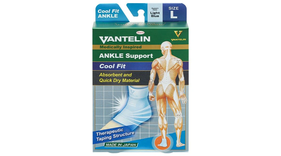 Đai mắt cá chân Vantelin Cool Fit Ankle size L hộp 1 cái - 1