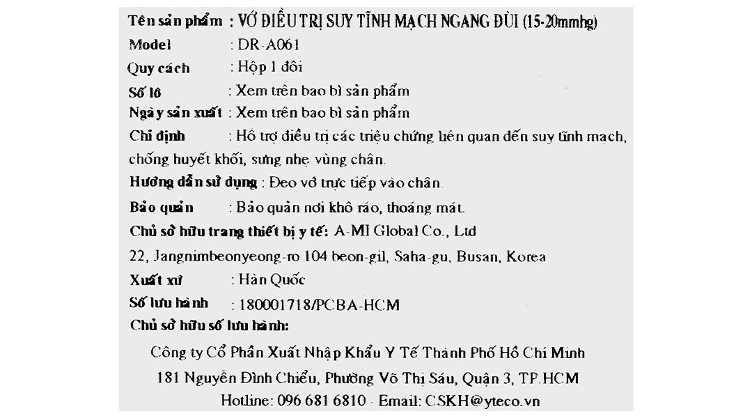 Vớ đùi y khoa Dr. Med DR-A061 size L - 23