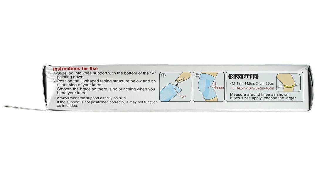 Đai đầu gối Vantelin Knee Support Cool Fit - 4