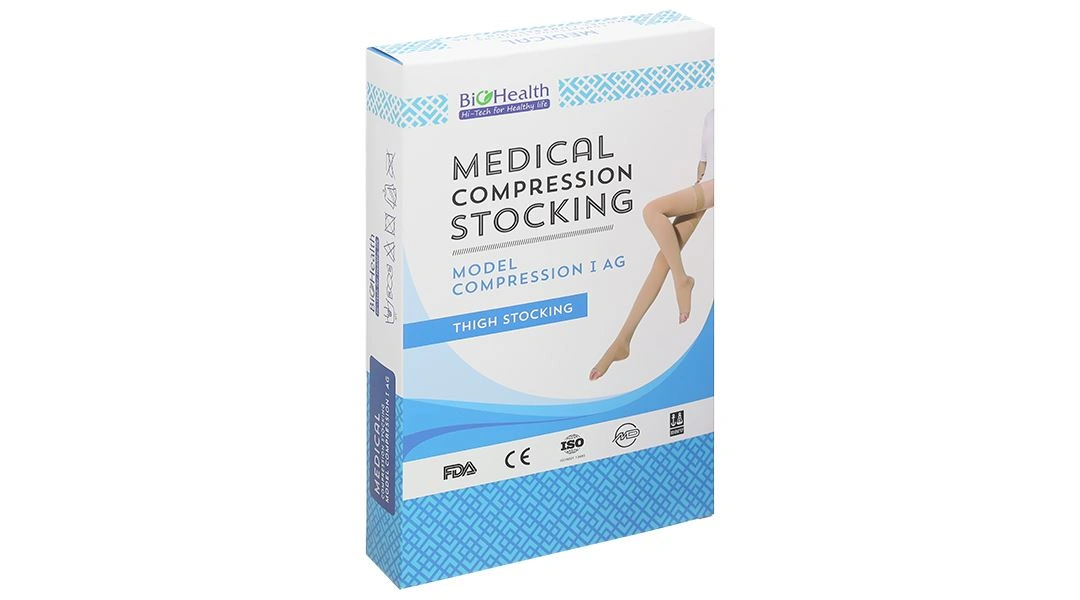Vớ đùi y khoa Biohealth Compression I AG size M - 37