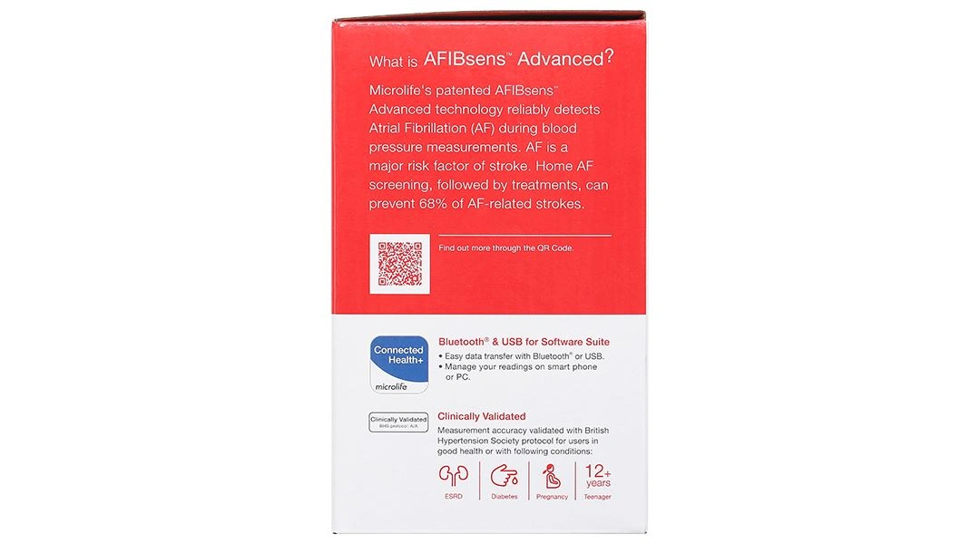 Máy đo huyết áp bắp tay Microlife B6 Advanced Connect - 10