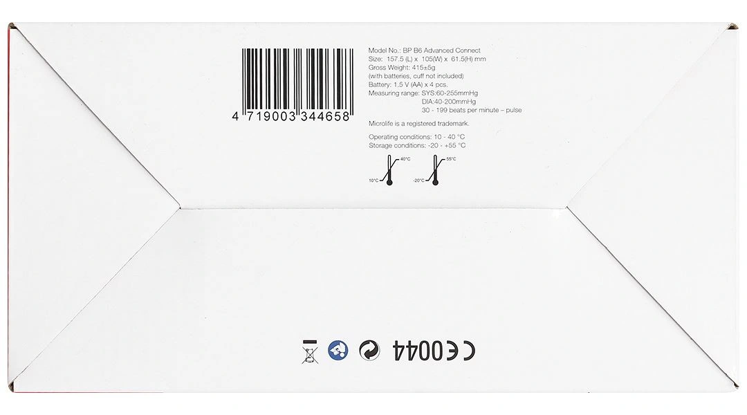 Máy đo huyết áp bắp tay Microlife B6 Advanced Connect - 13