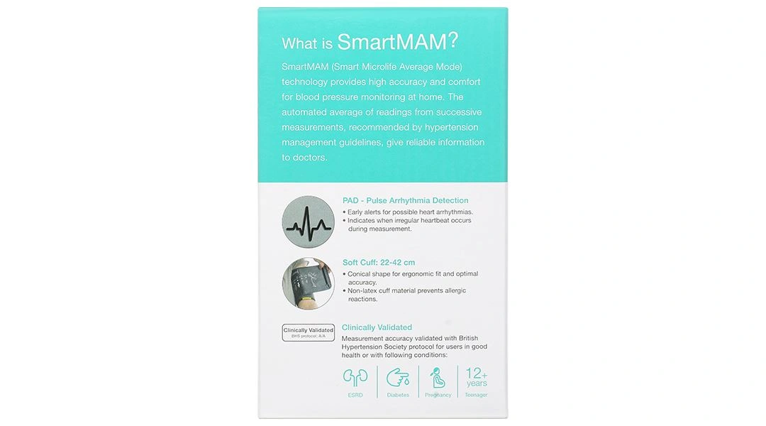 Máy đo huyết áp bắp tay Microlife B3 Basic - 10