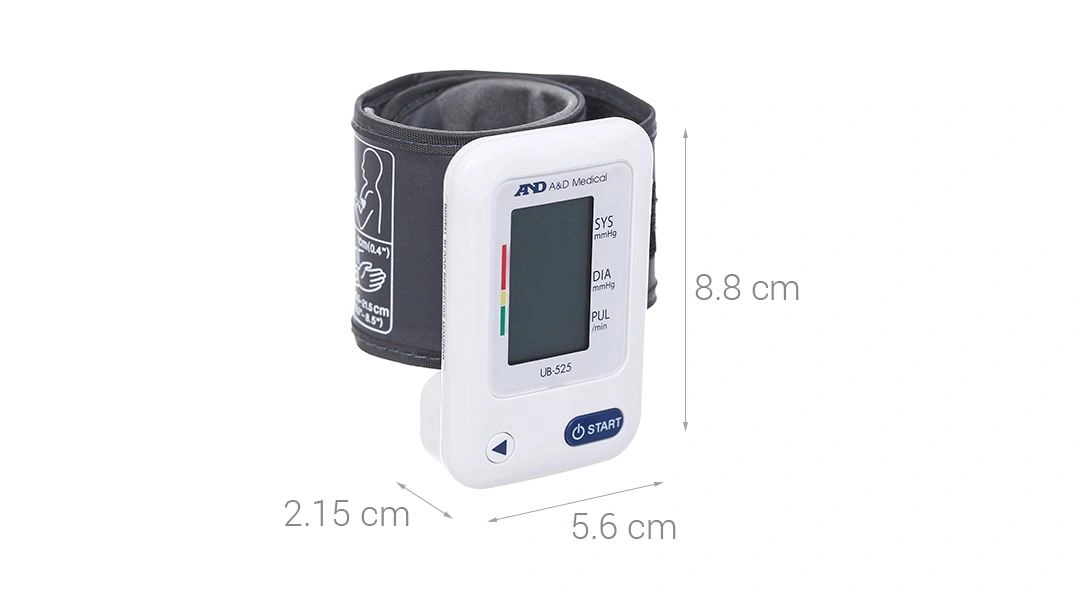 Máy đo huyết áp cổ tay AND UB-525 - 1