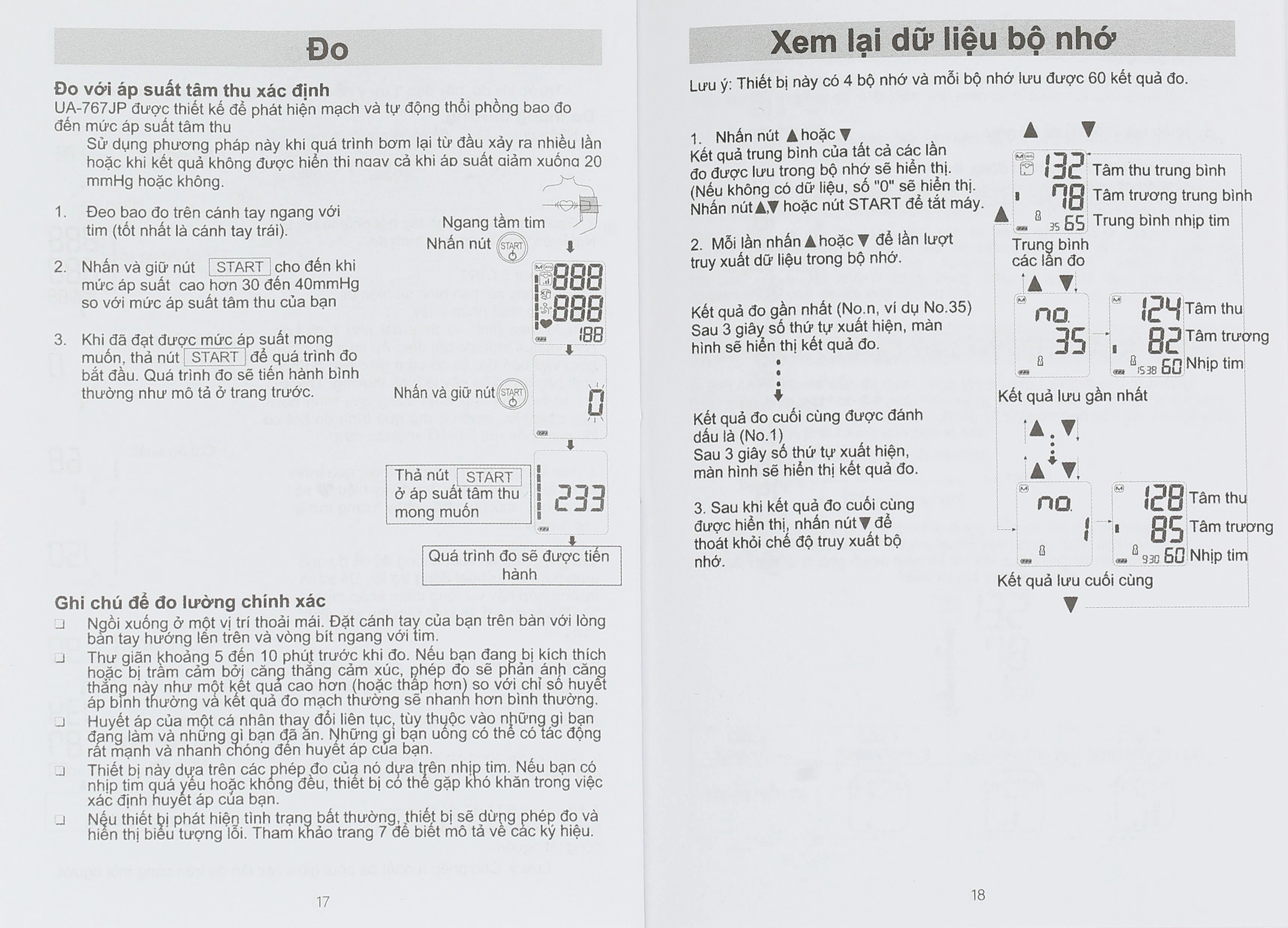 Máy đo huyết áp bắp tay AND UA-767 JP - 28