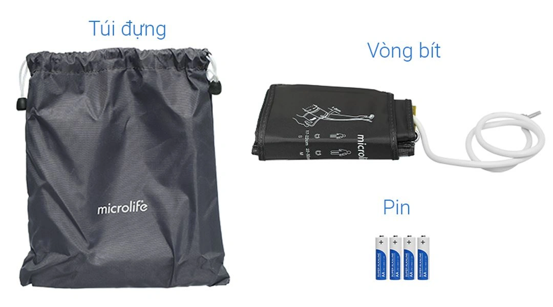 Máy đo huyết áp bắp tay Microlife B2 Easy - 6