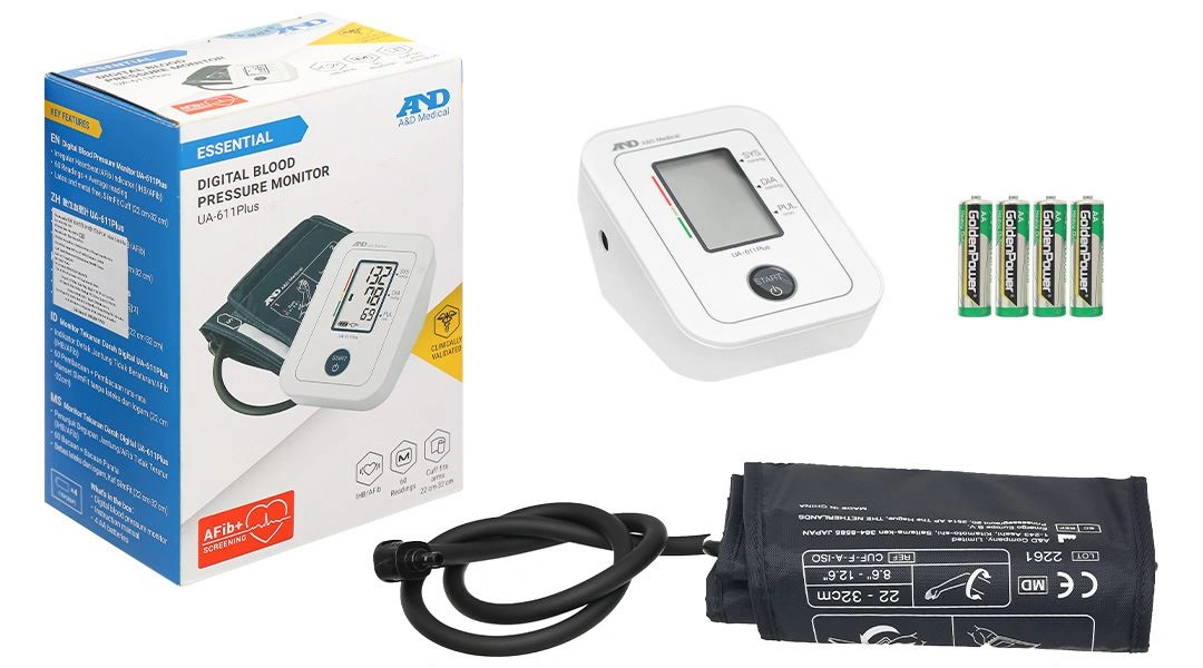 Máy đo huyết áp bắp tay AND UA-611 PLUS - 