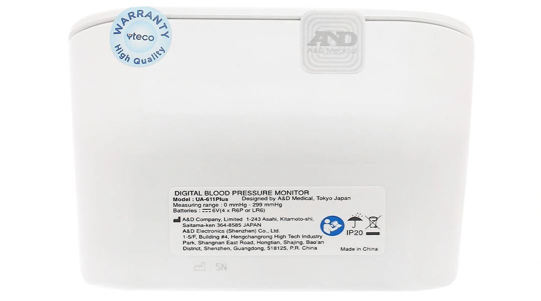 Máy đo huyết áp bắp tay AND UA-611 PLUS - 5