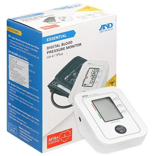 Máy đo huyết áp bắp tay AND UA-611 PLUS
