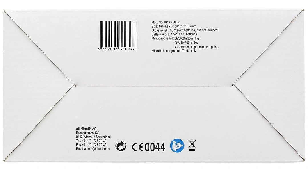 Máy đo huyết áp bắp tay Microlife A6 Basic - 12