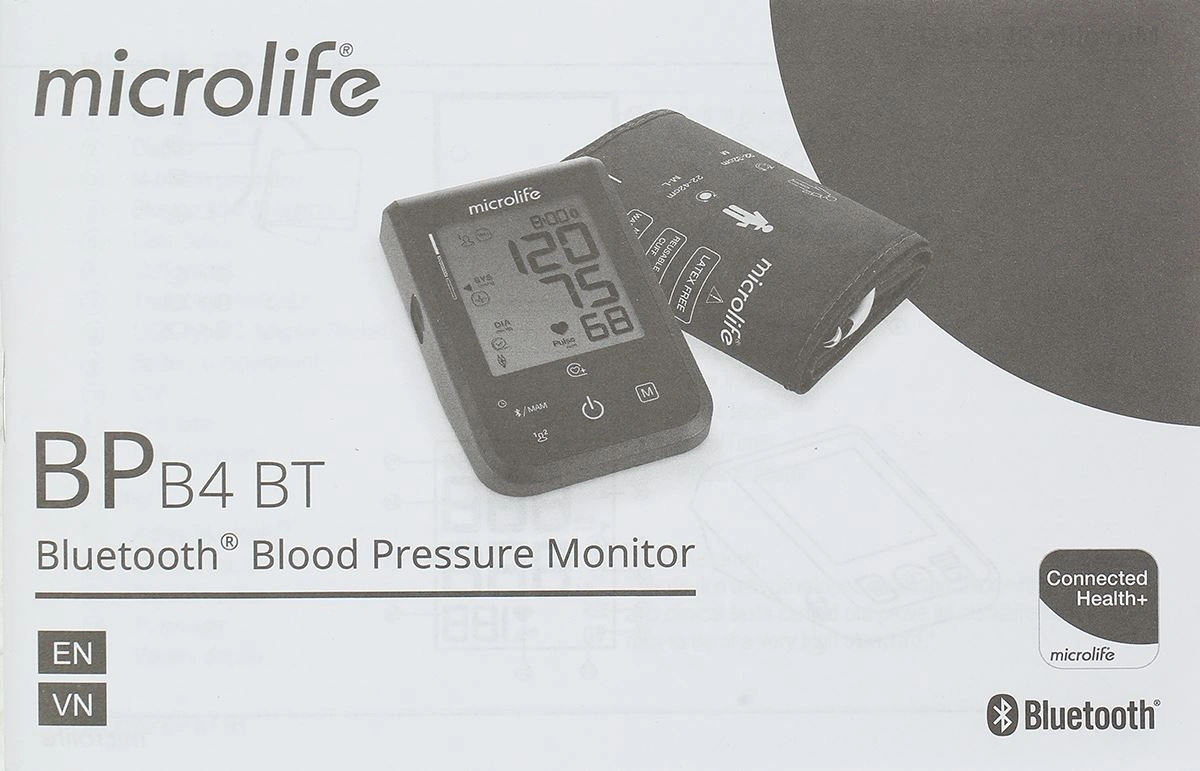Máy đo huyết áp bắp tay Microlife B4 BT - 16