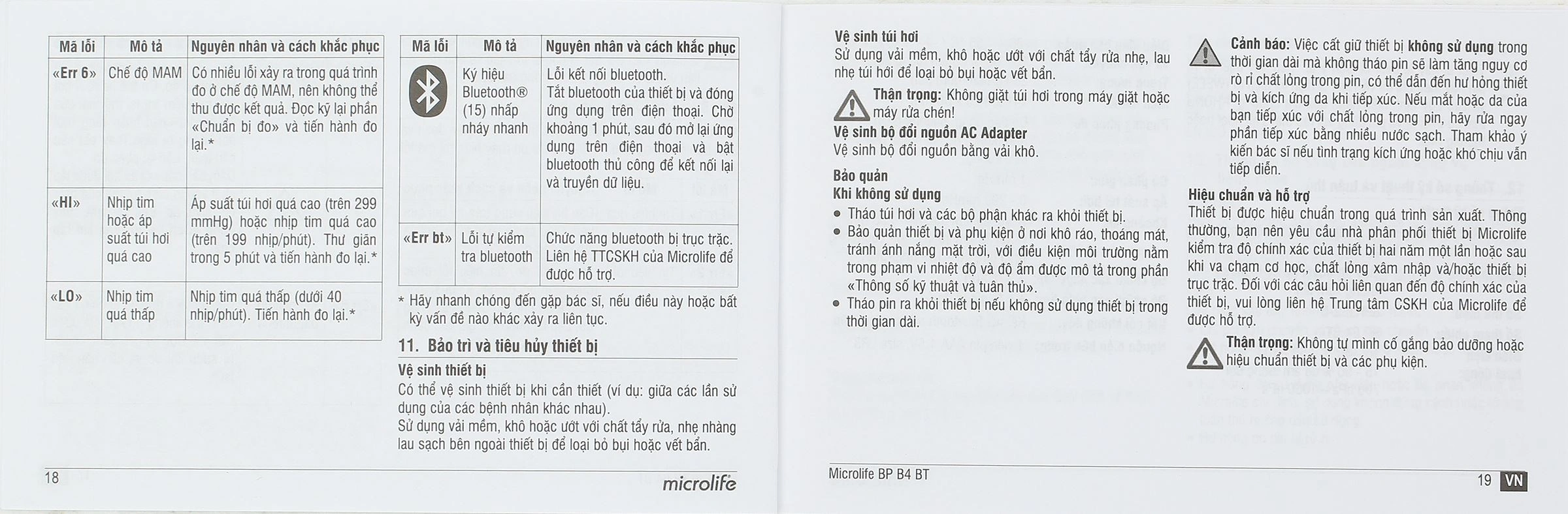 Máy đo huyết áp bắp tay Microlife B4 BT - 27