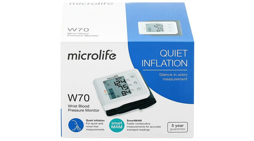 Máy đo huyết áp cổ tay Micorlife W70 - 6