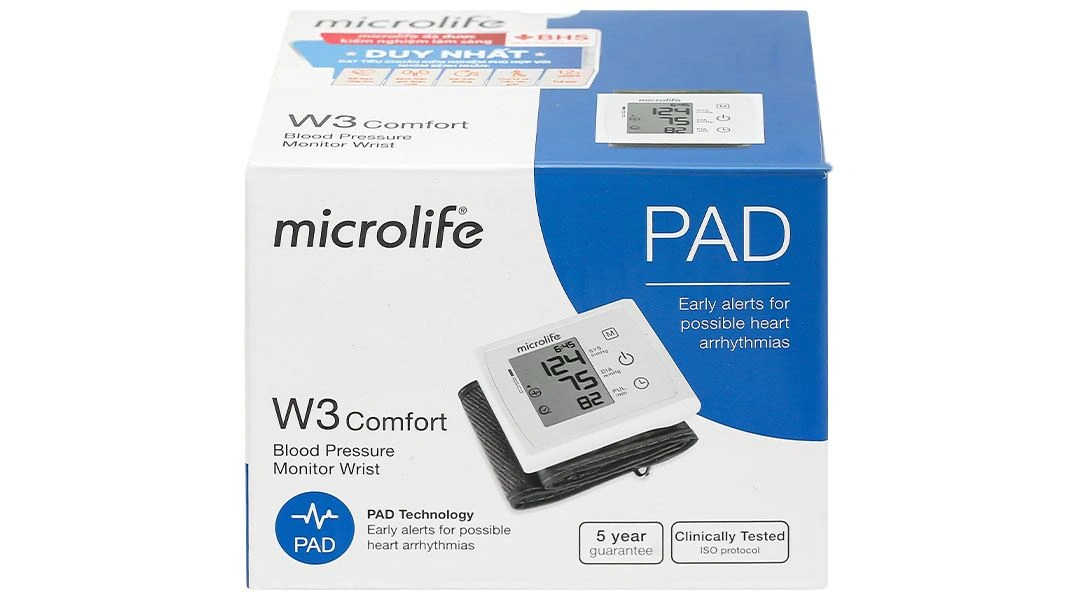 Máy đo huyết áp cổ tay Microlife W3 Comfort - 7