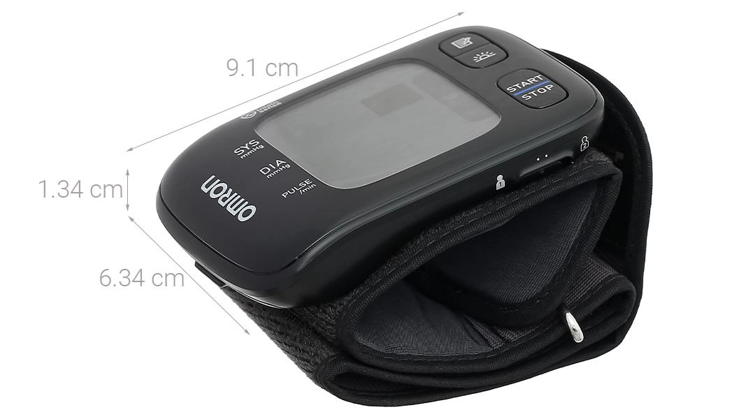 Máy đo huyết áp cổ tay Omron HEM-6232T - 2
