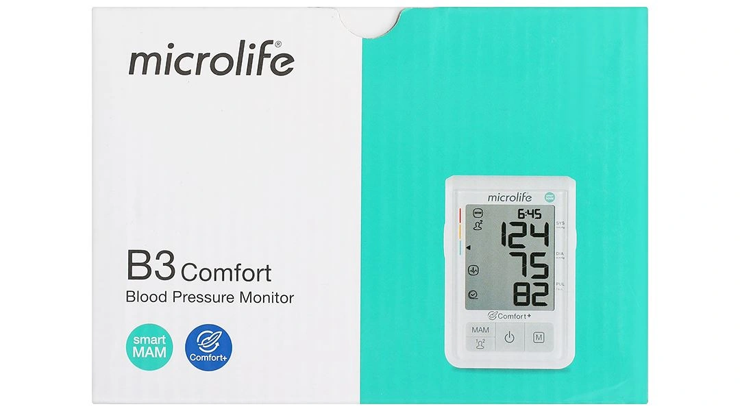 Máy đo huyết áp bắp tay Microlife B3 Comfort - 12