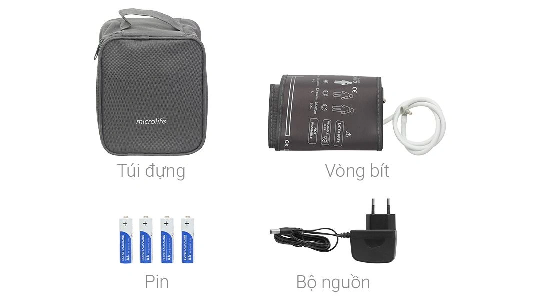 Máy đo huyết áp bắp tay Microlife B3 Comfort - 7