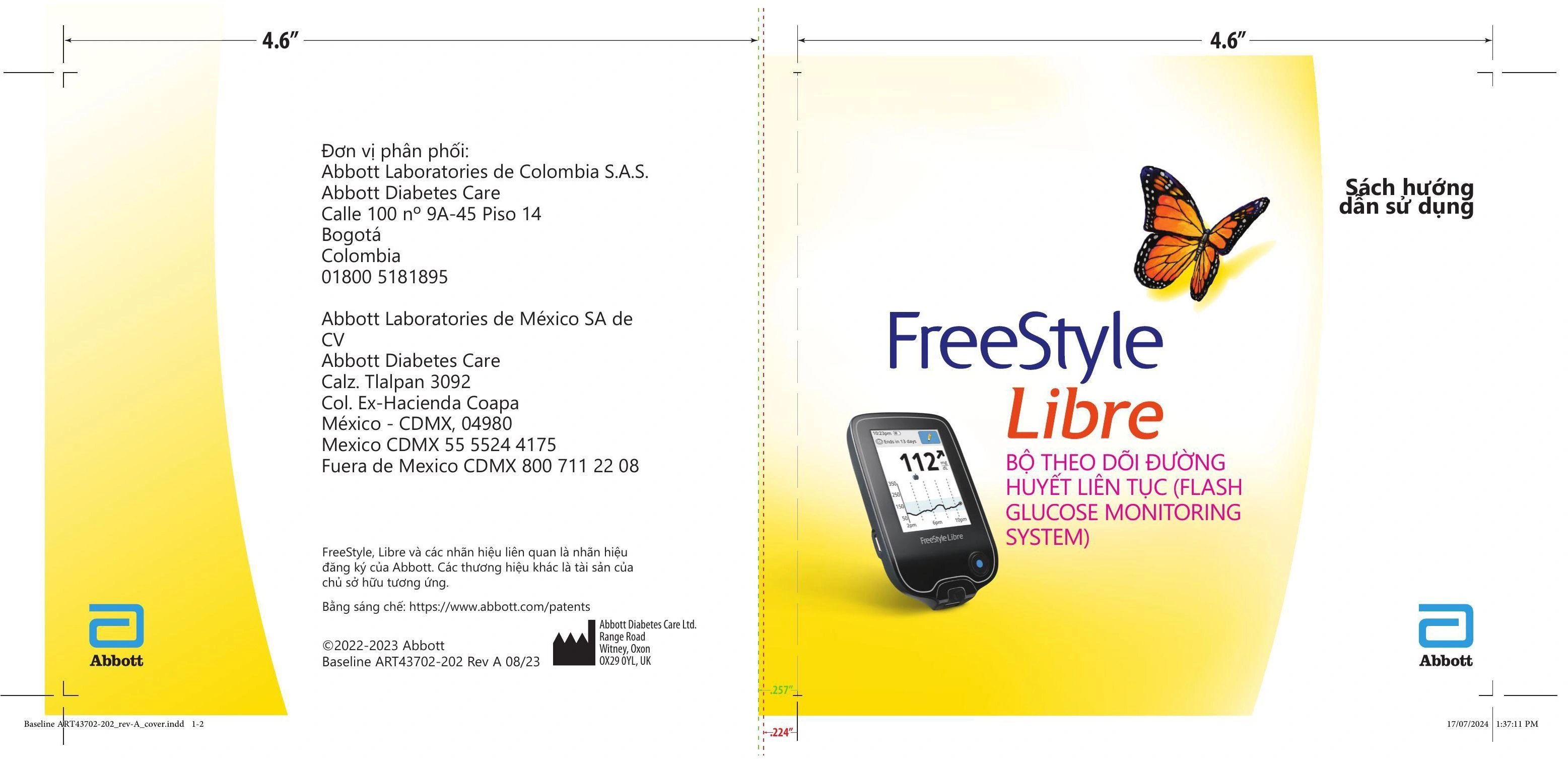 Đầu đọc đường huyết cầm tay Abbott Freestyle Libre - 2