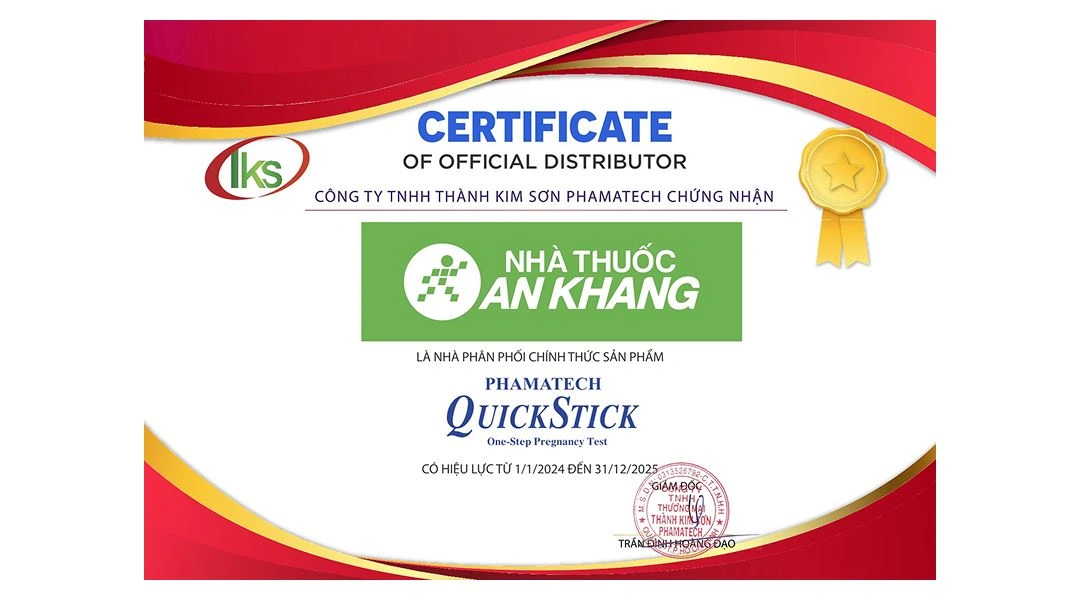 Bút thử thai nhanh Quickstick Midstream hộp 1 que - 5