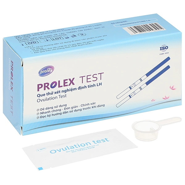 Que thử rụng trứng Prolex Ovulation Test