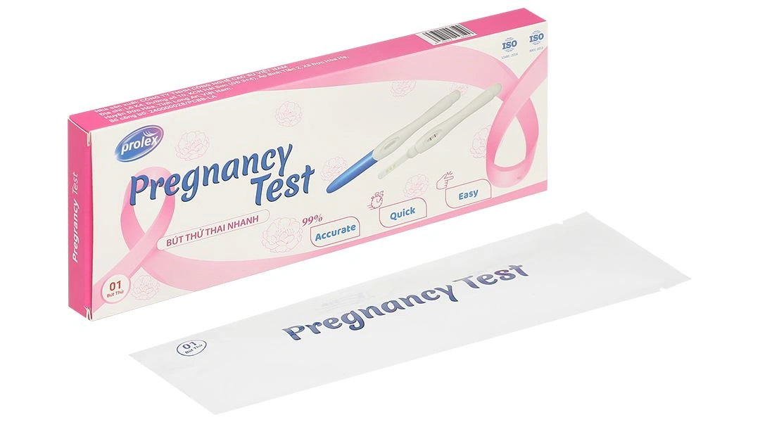 Bút thử thai Prolex Pregnancy Test hộp 1 bút - 
