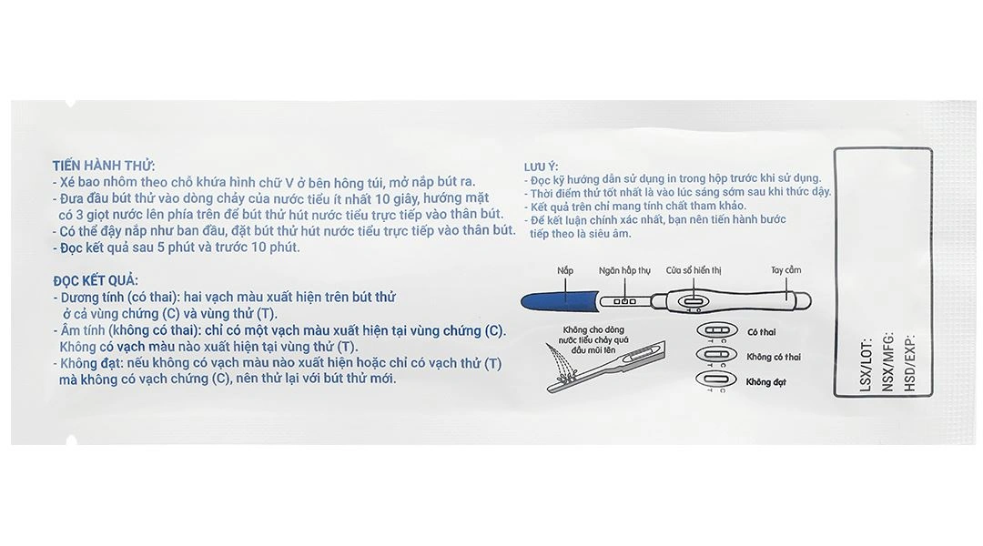 Bút thử thai Prolex Pregnancy Test hộp 1 bút - 7