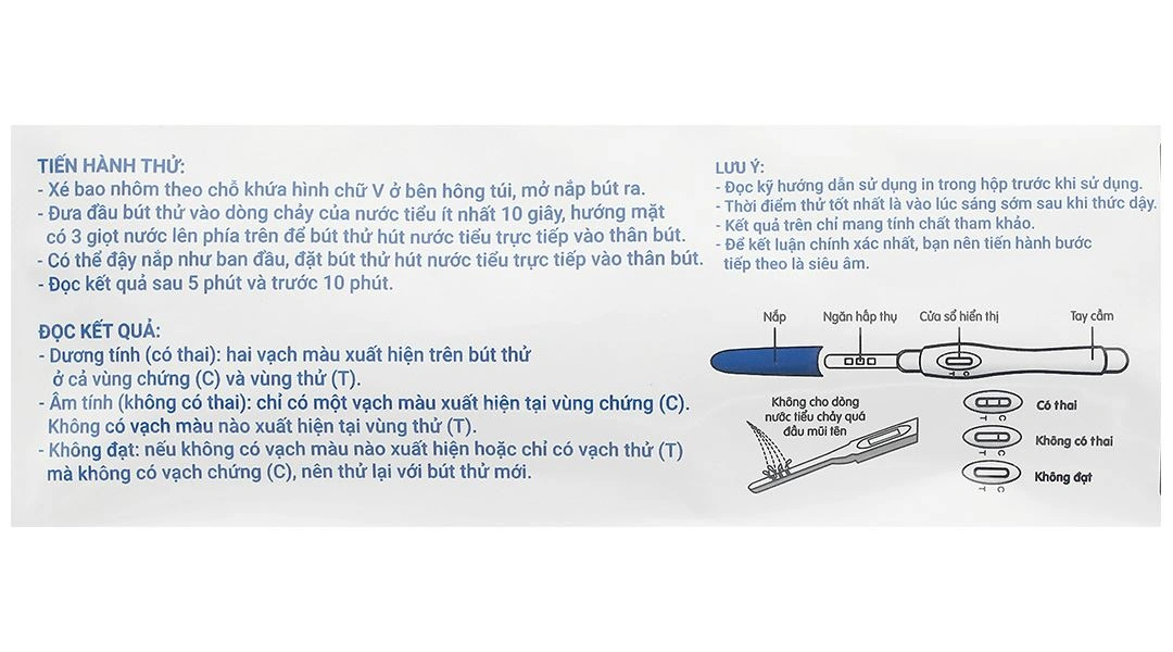Bút thử thai Prolex Pregnancy Test hộp 1 bút - 8
