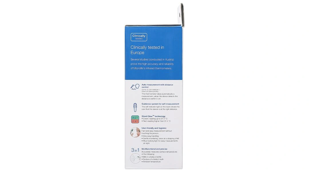 Nhiệt kế hồng ngoại đo trán Microlife NC200 - 9