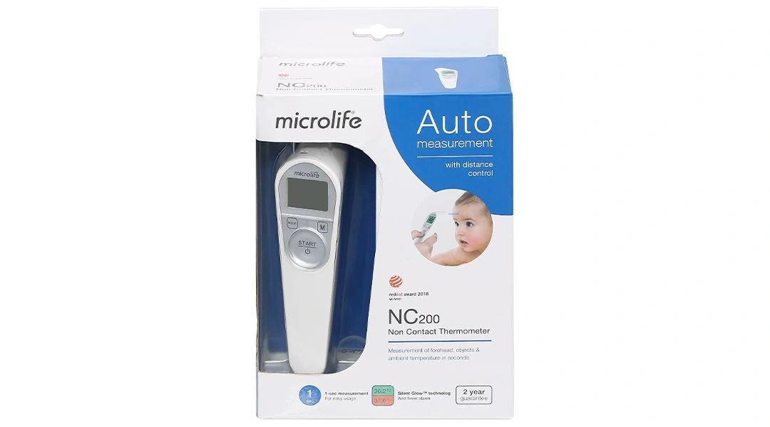 Nhiệt kế hồng ngoại đo trán Microlife NC200 - 6