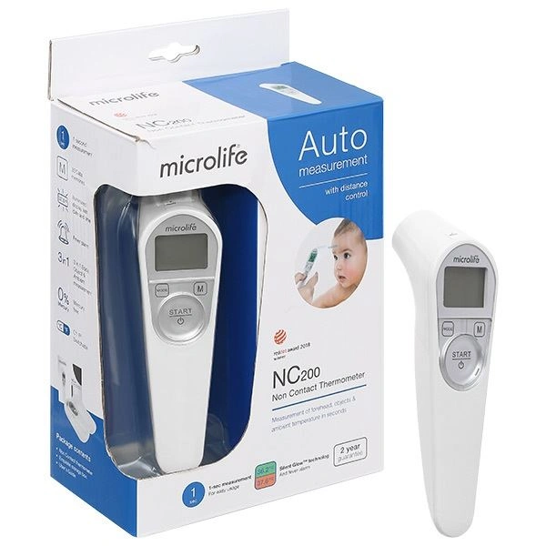 Nhiệt kế hồng ngoại đo trán Microlife NC200