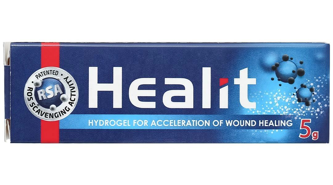 Gel bôi Healit hỗ trợ điều trị, làm sạch vết thương hở (1 tuýp x 5g) - 1