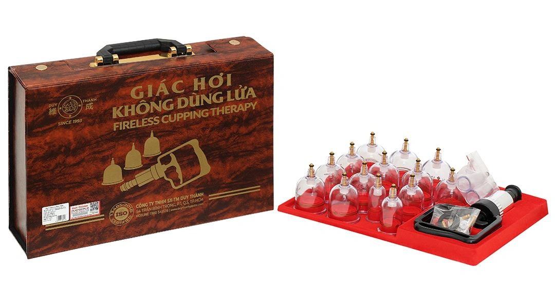Bộ Giác hơi không dùng lửa Duy Thành YGH01 loại A - 