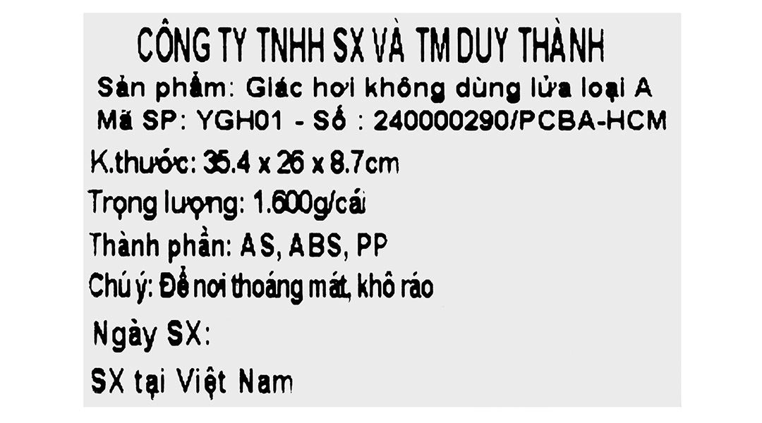 Bộ Giác hơi không dùng lửa Duy Thành YGH01 loại A - 3