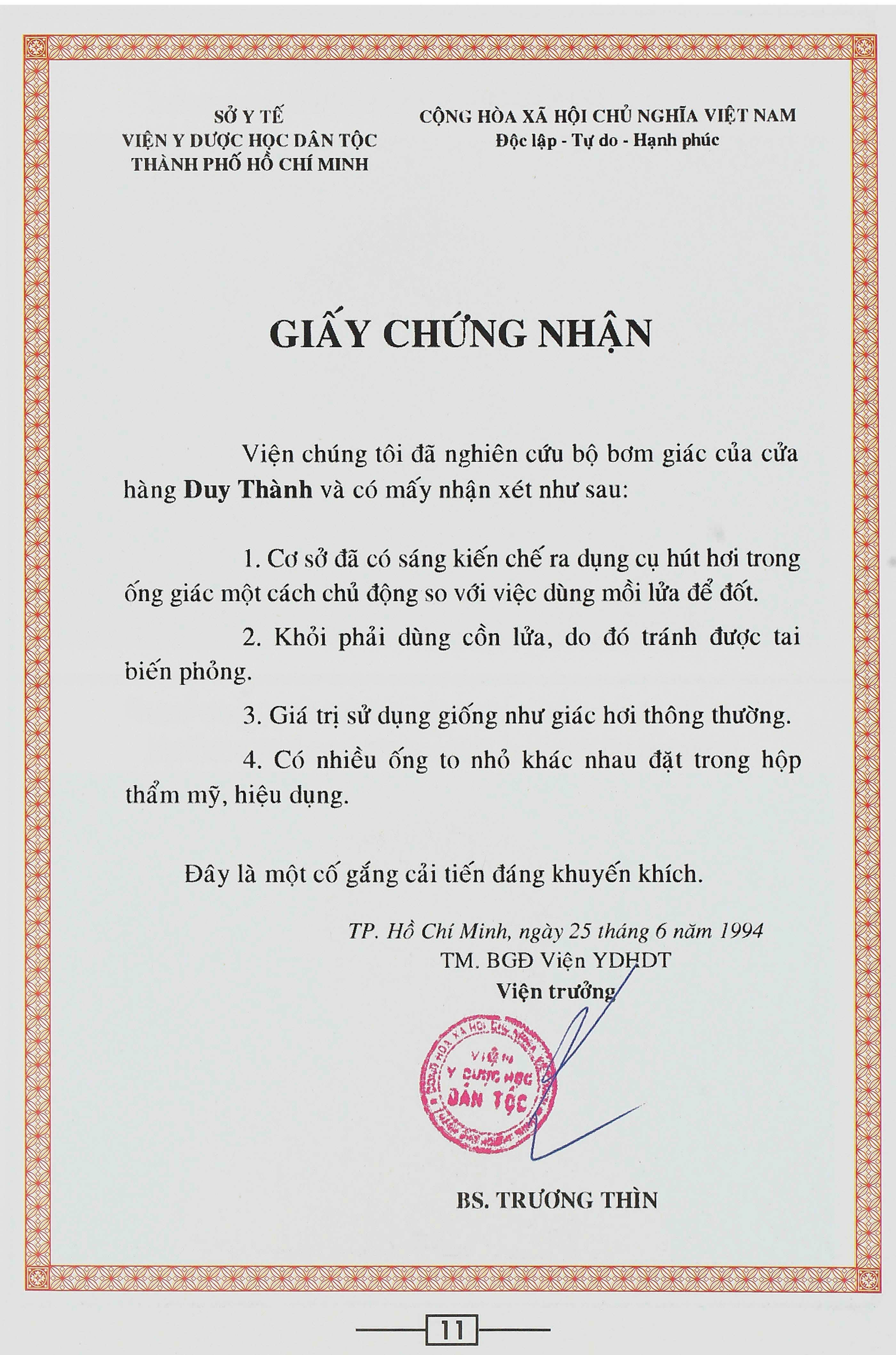Bộ Giác hơi không dùng lửa Duy Thành YGH01 loại A - 38