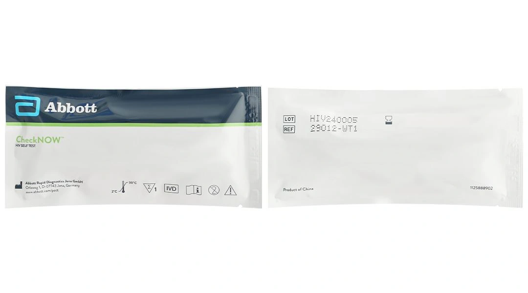 Bộ xét nghiệm HIV Abbott CheckNOW túi 1 bộ - 4