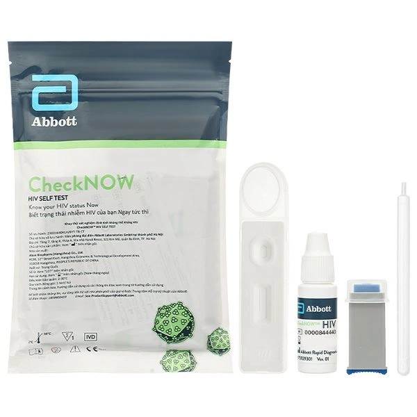 Bộ xét nghiệm HIV Abbott CheckNOW
